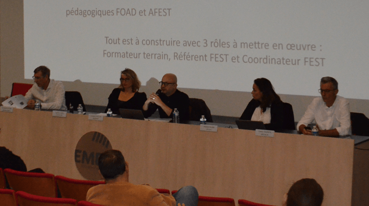 formation en situation de travail (afest), image de la conference carif